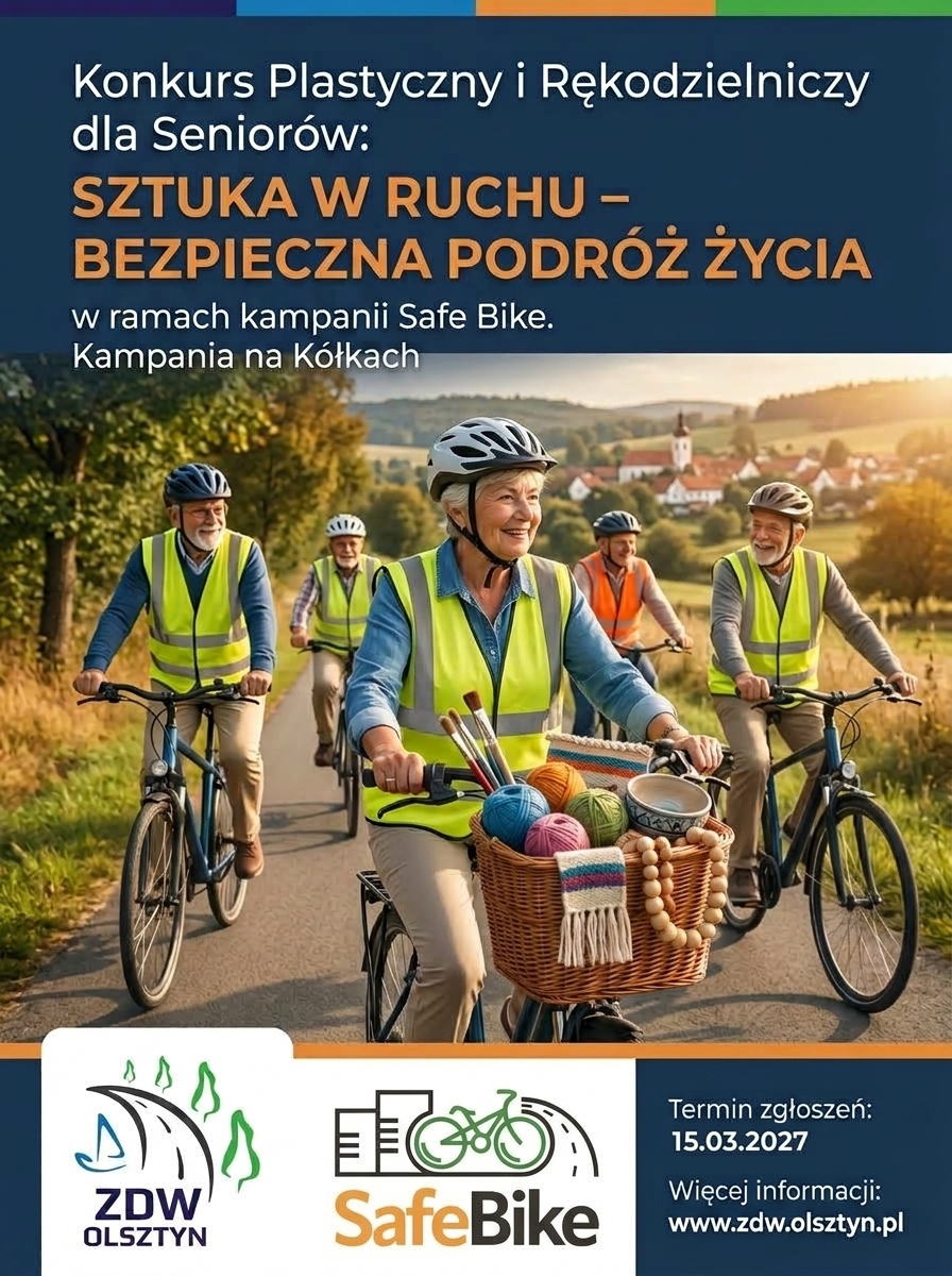 Plakat konkursowy SENIORZY